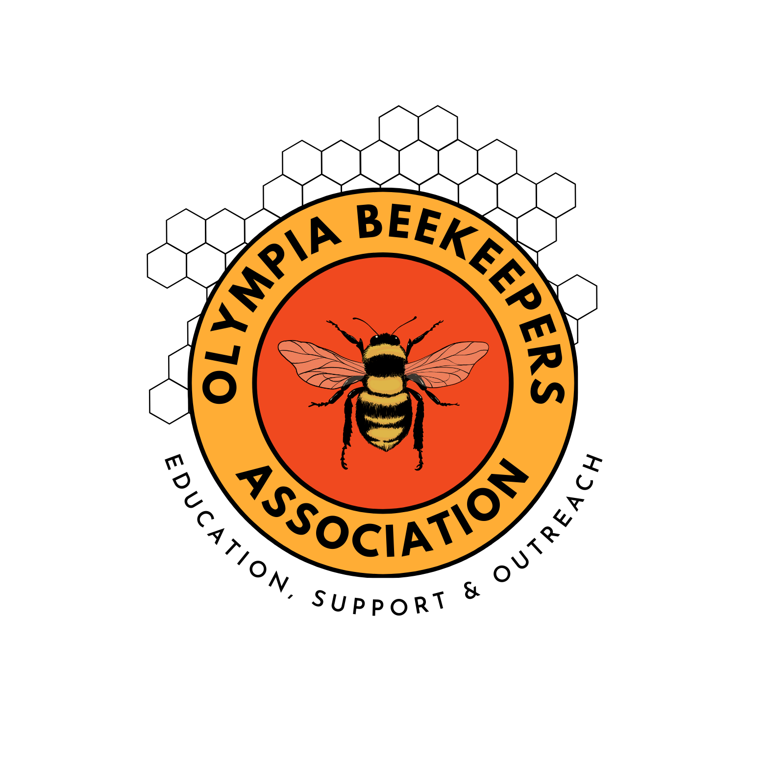 Olympia Beekeepers Association logo